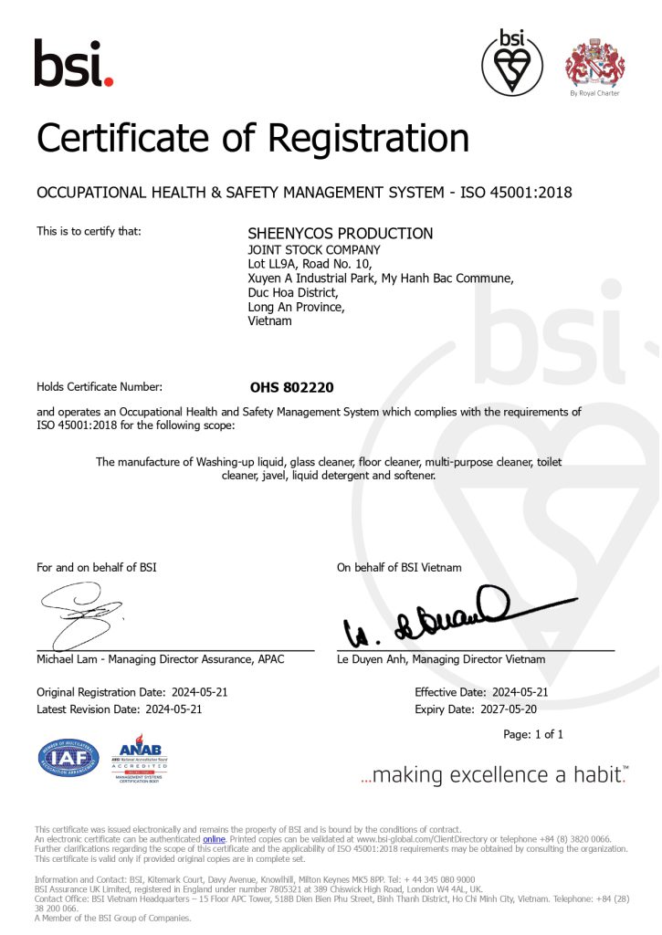 ISO 45001:2018