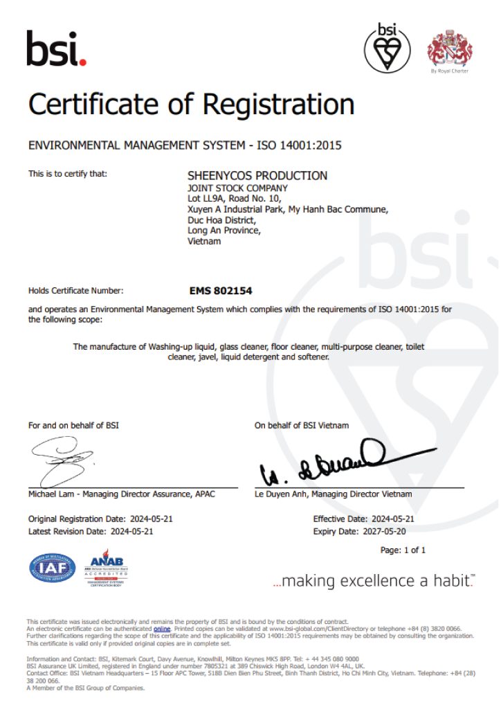 ISO 14001:2015